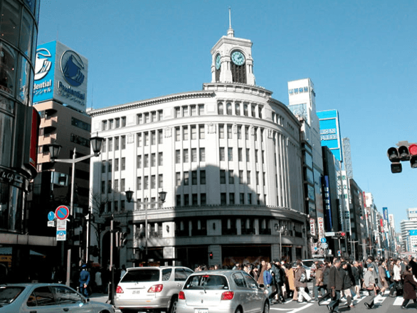 銀座の百貨店