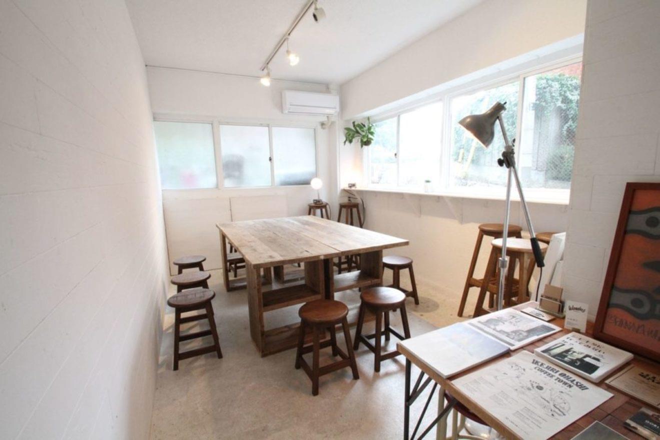 ワクワク感と安心感が同居するギャラリースペース