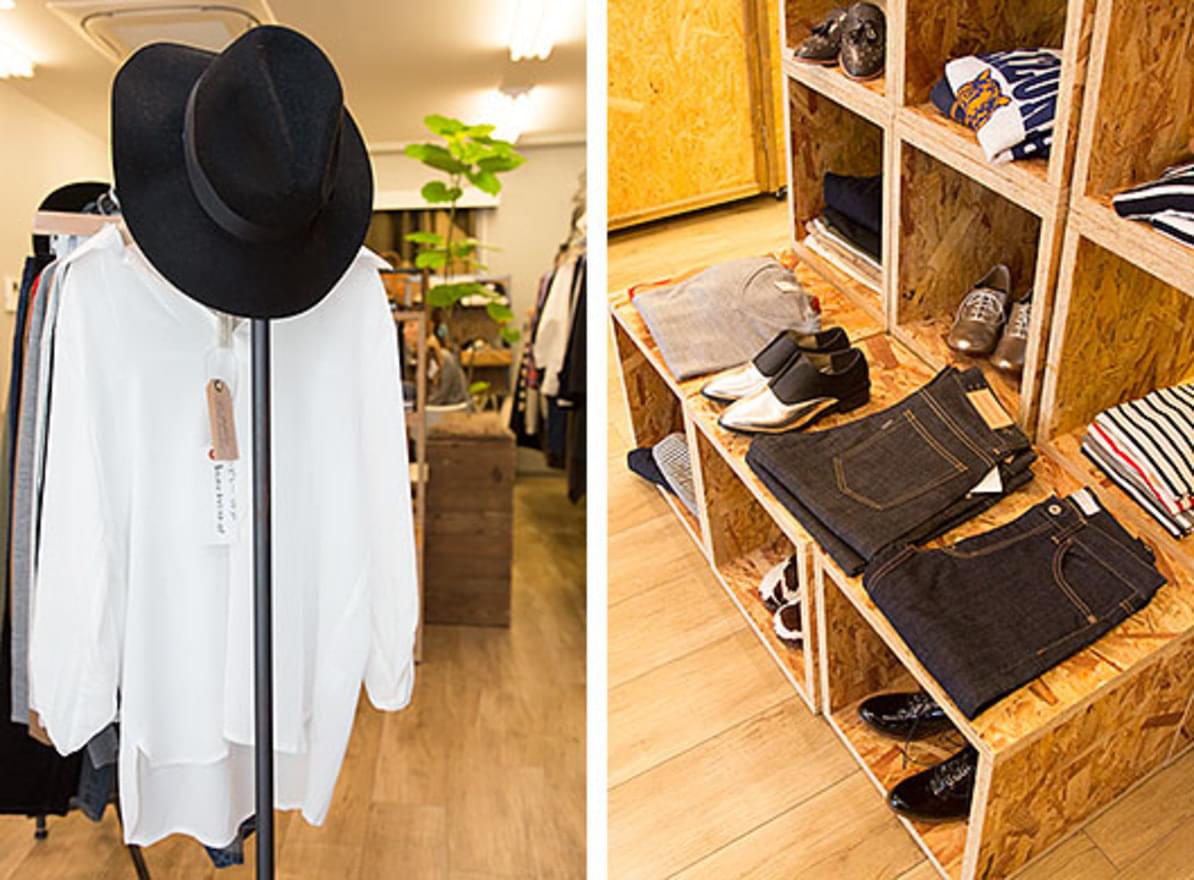 ズーティースタイリングラボの店内