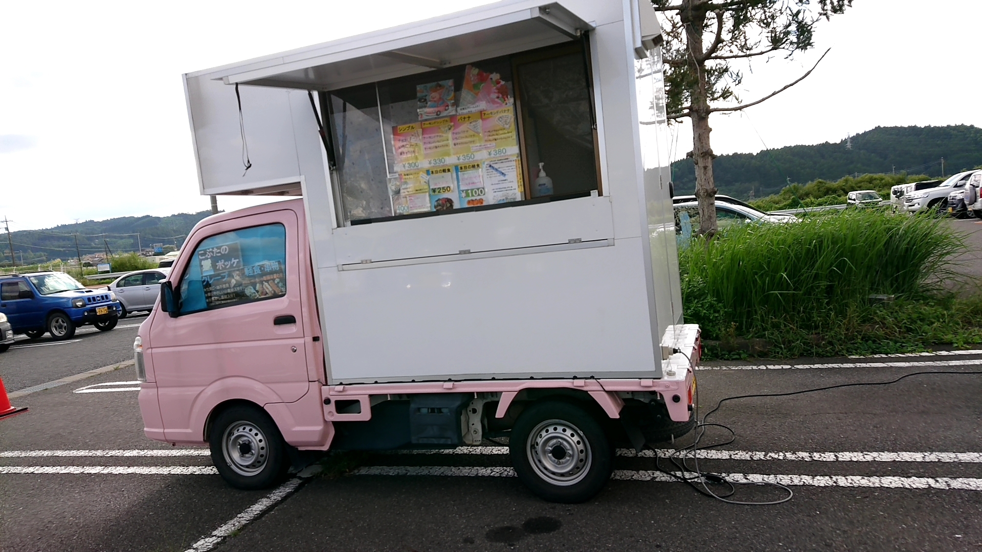 【ダイナム栃木矢板店】キッチンカーや各種プロモーションイベントに最適なアミューズメント施設のイベントスペース（駐車場）