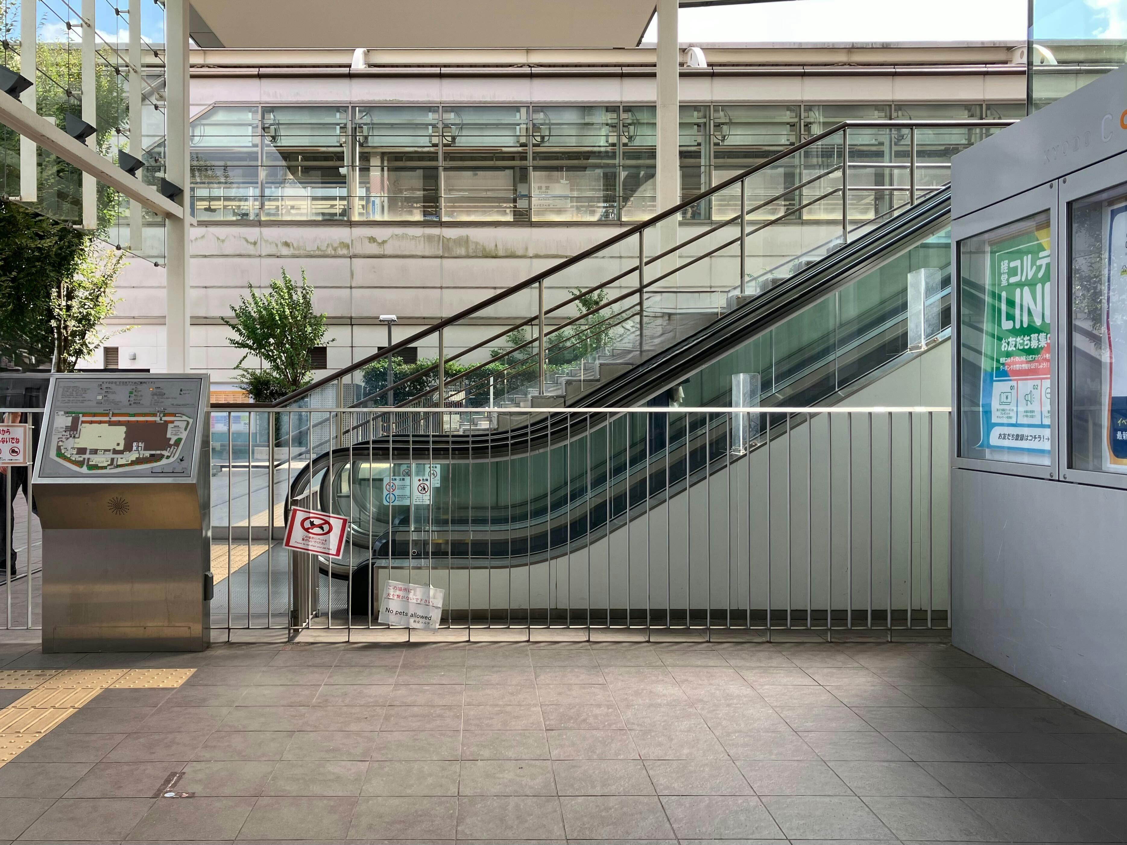 【経堂コルティ】経堂コルティ１階OX入口横の画像