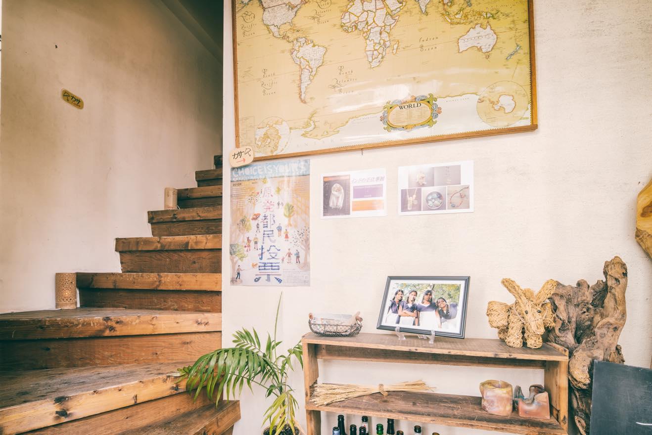 階段があります。