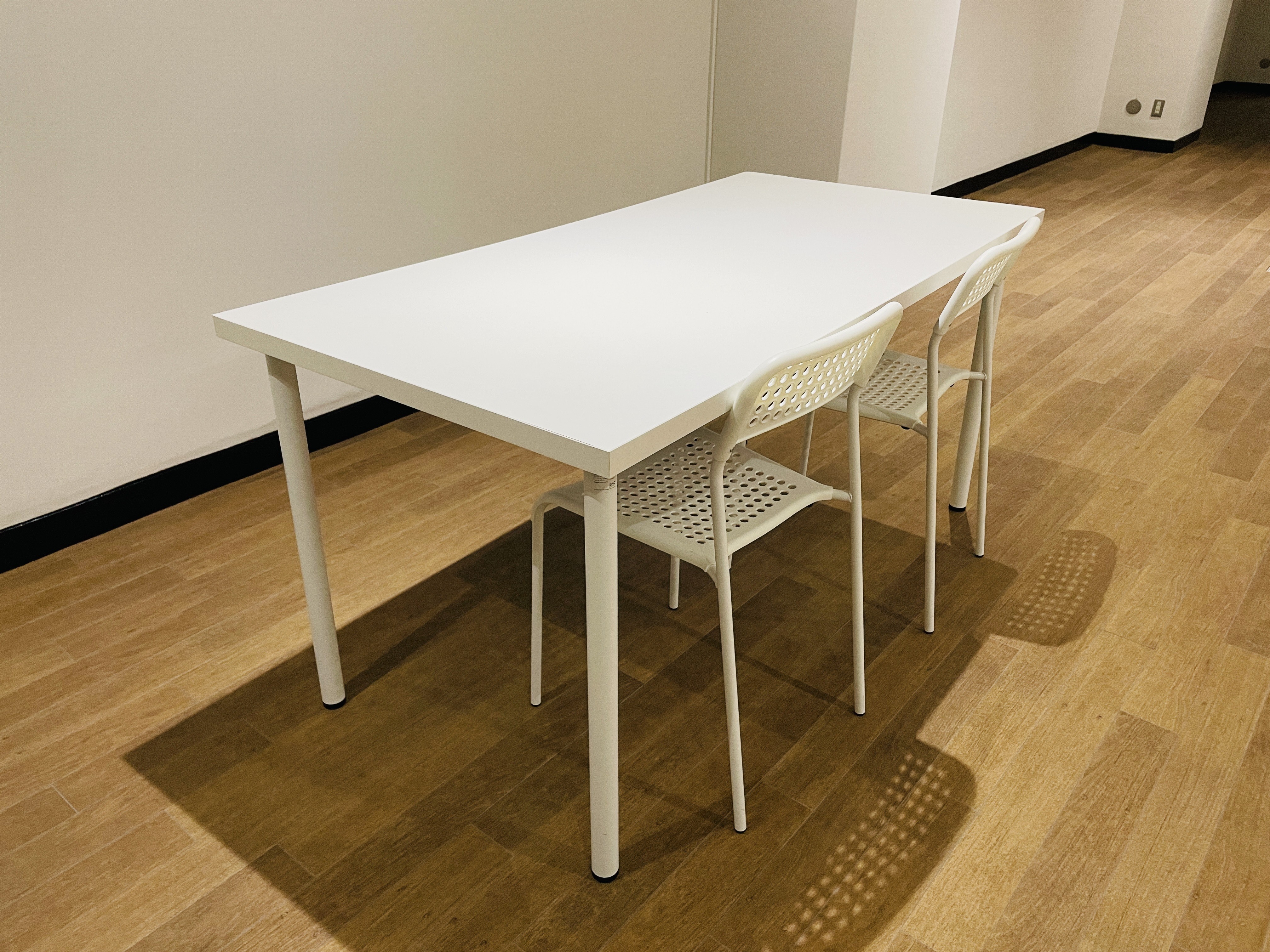 組み立て式テーブル（白）×３