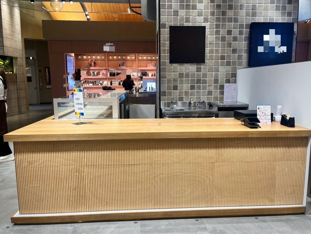 【有楽町マルイ】1階 カレンダリウムF05【食物販】店内入って正面の好立地スペース。しっかり接客出来るスペースを確保。＊カレンダリウムF03と同時使用推奨区画。