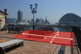 【神戸ハーバーランドumie(ウミエ)】イベント会場「モザイク2階 光の広場」