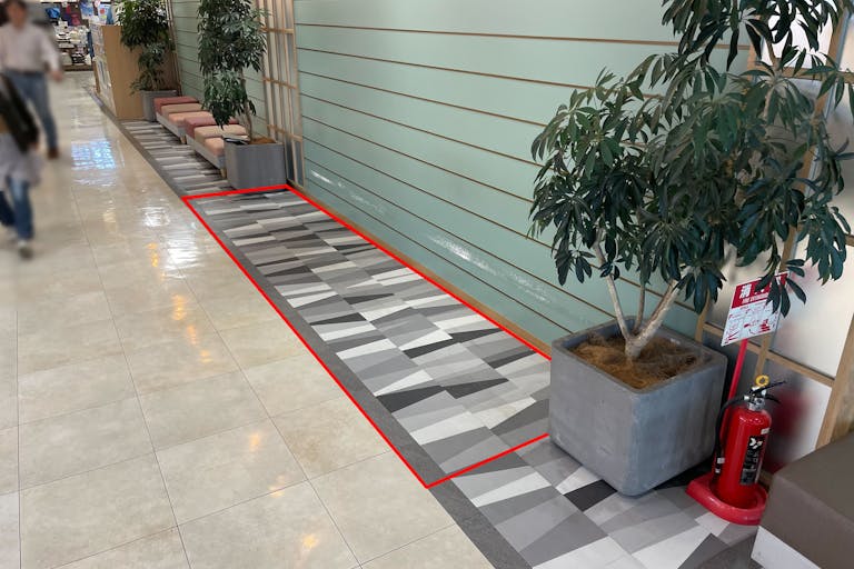 【光が丘IMA/光が丘駅直結】小規模ポップアップやプロモーションイベントに最適な駅直結のショッピングセンターの1階出入口付近にあるイベントスペースの画像2