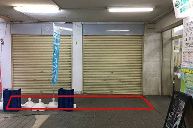 【上飯田ショッピングセンター】撮影やロケ、セールスプロモーション、ポップアップストアに適した住宅街の中心に佇むイベントスペース