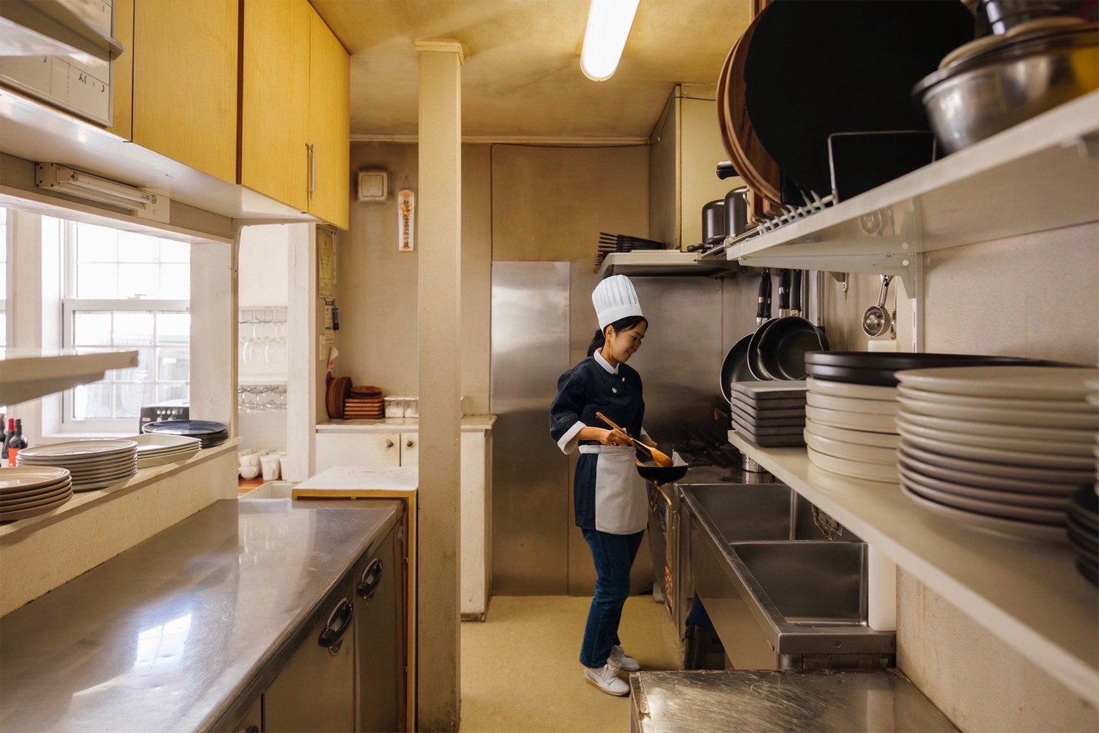 飲食店の設備も充実