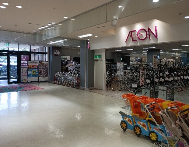 【イオン江釣子店】南側入口 販促プロモーションに最適なスーパー店内催事イベントスペース