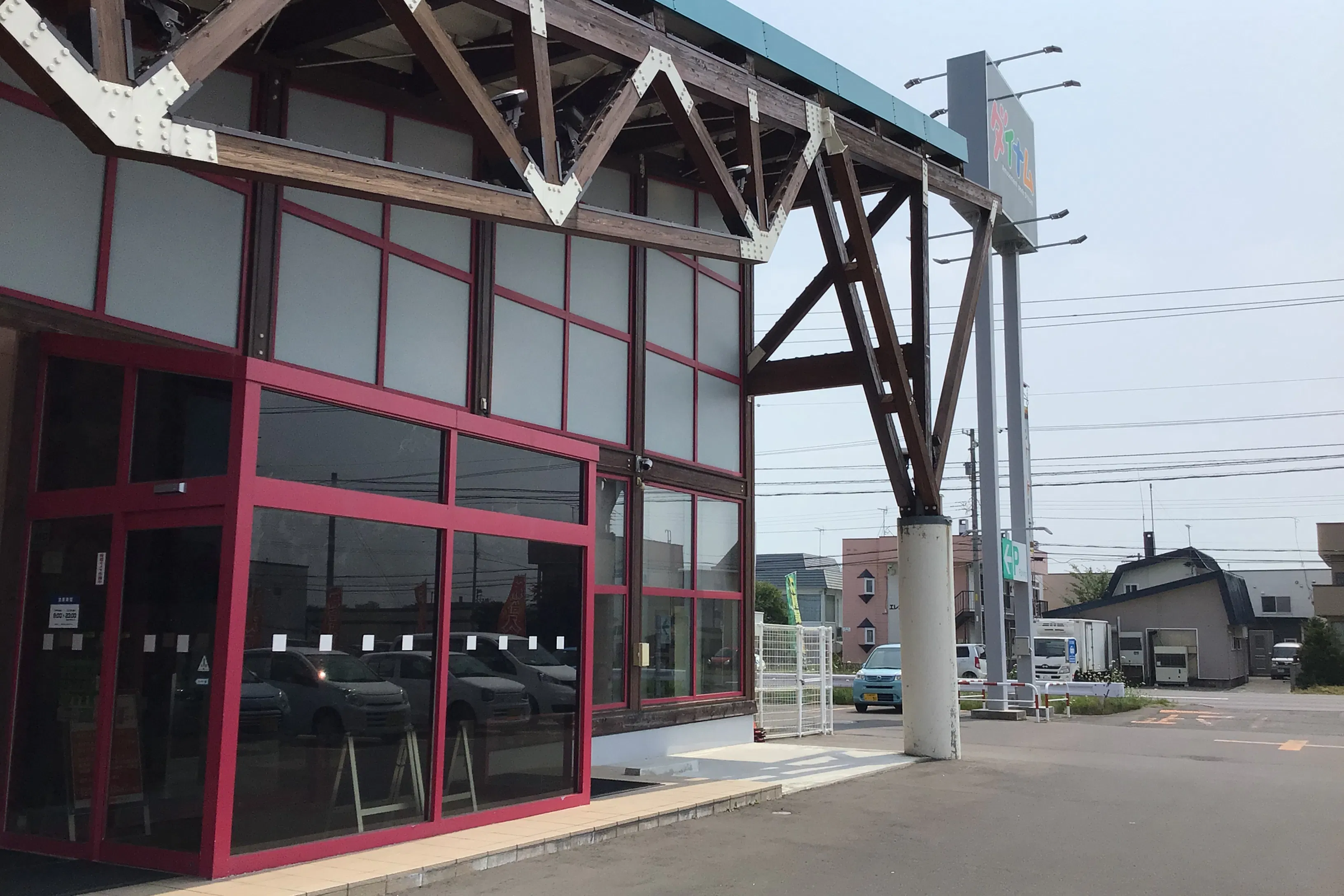 【ダイナム千歳店】キッチンカーやプロモーションに最適なアミューズメント施設のイベントスペース(店舗駐車場)