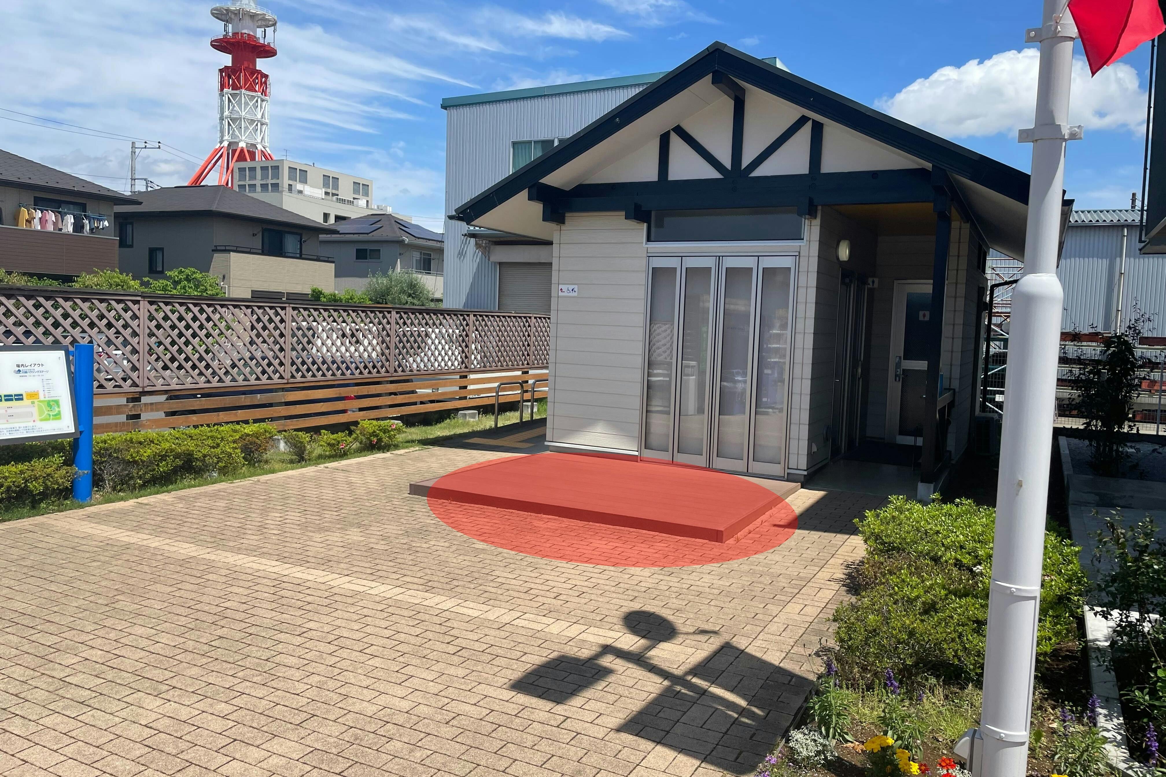 【川越ハウジングステージ】各種プロモーションイベントに最適な住宅展示場内にある屋外スペース