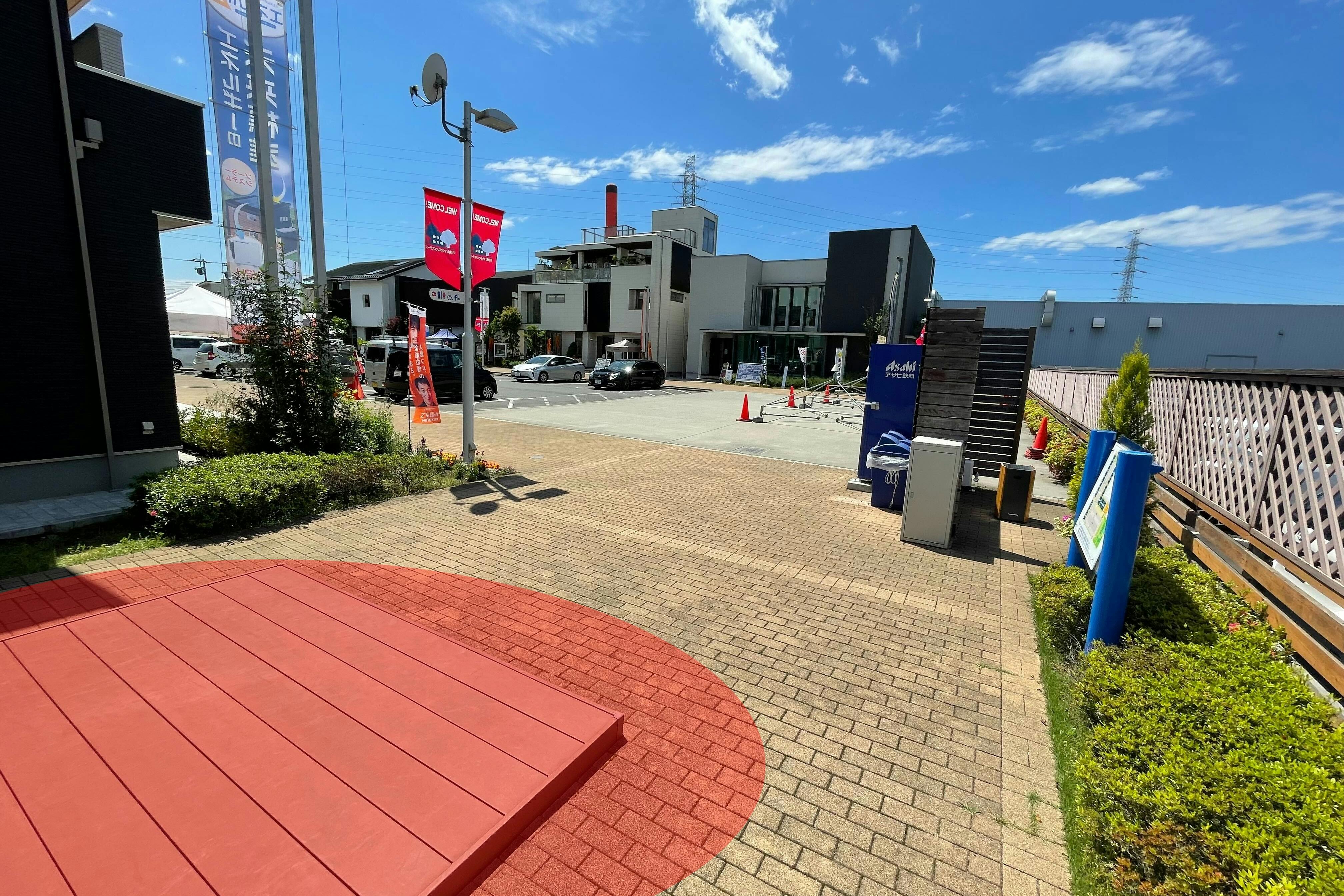 【川越ハウジングステージ】各種プロモーションイベントに最適な住宅展示場内にある屋外スペース