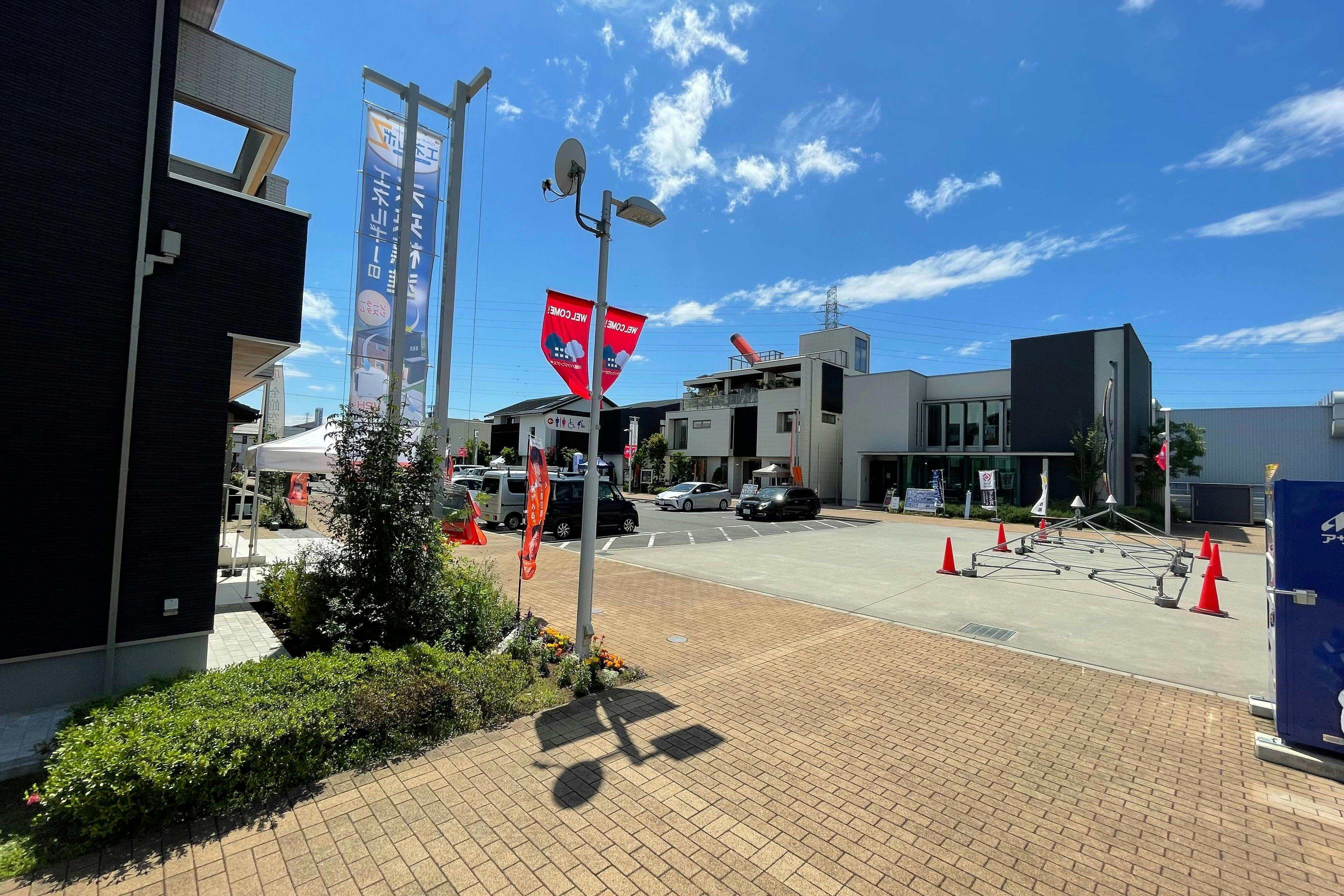 【川越ハウジングステージ】各種プロモーションイベントに最適な住宅展示場内にある屋外スペース
