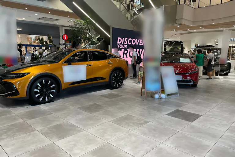 車両展示(3台まで可能)