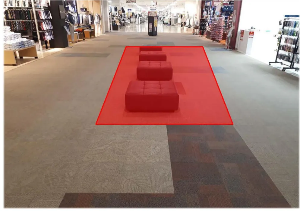 【イオンモール小山】プロモーションや物販、食物販のポップアップストアに適した2F タカキュー前の催事イベントスペース