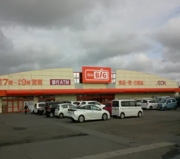 【ザ・ビッグ能代長崎店】レジ横 販促プロモーションに最適なスーパー店内催事イベントスペース