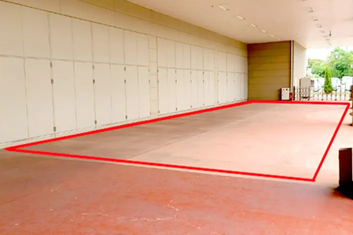 【イオンモール富士宮*】ATM横屋外イベントスペース/南東駐車場