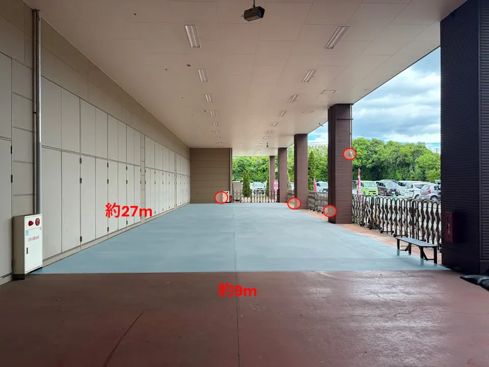 【イオンモール富士宮*】ATM横屋外イベントスペース/南東駐車場
