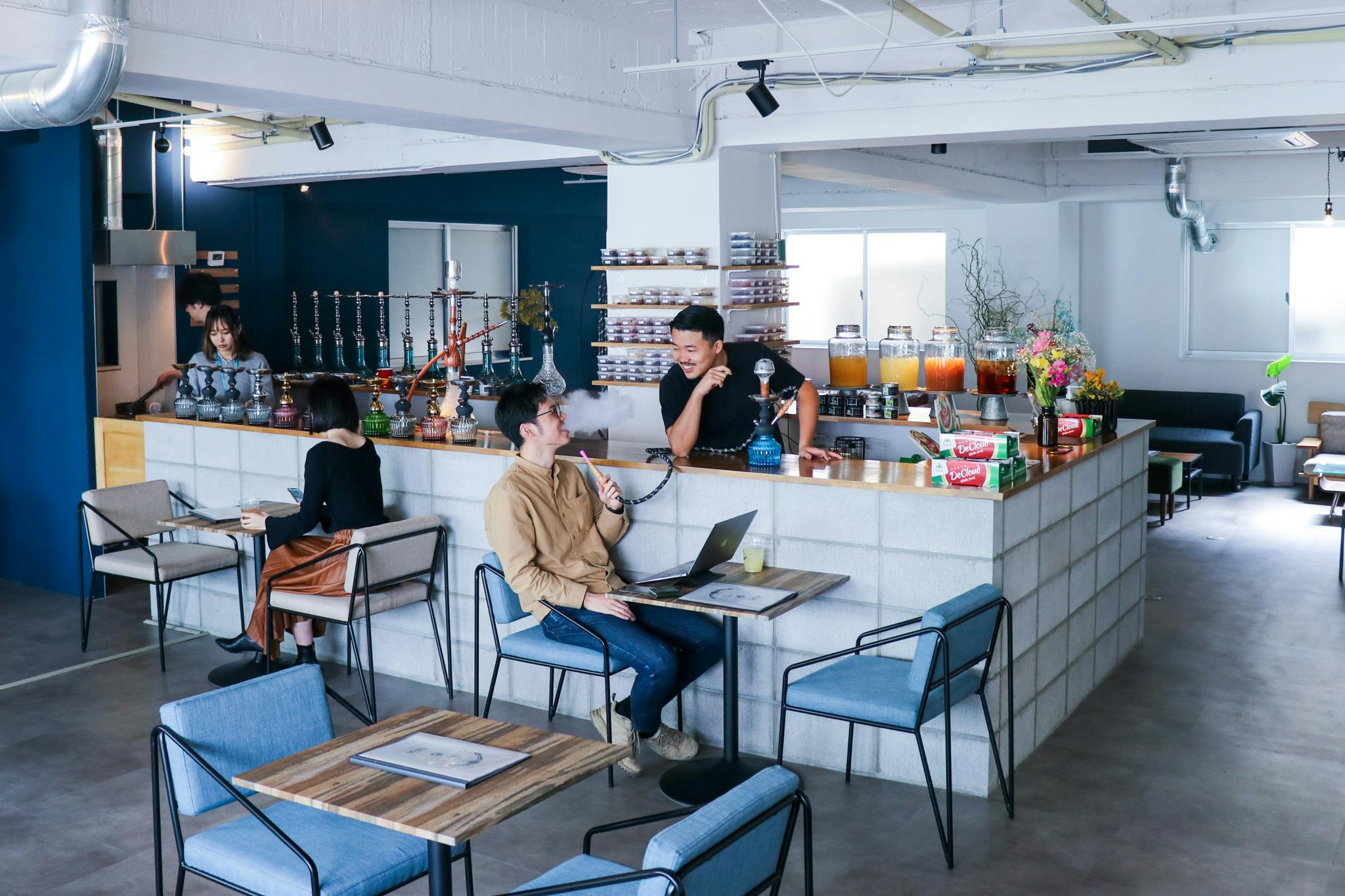 中央カウンター