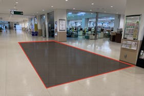 【青木島ショッピングパーク】ポップアップストアやセールスプロモーションに最適な施設中央の視認性の高いイベントスペース(③区画)