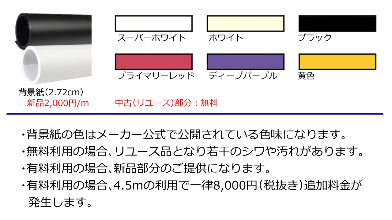 無料貸出の背景紙