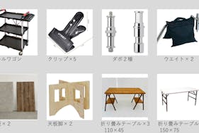 【恵比寿駅5分】展示会、ギャラリー、撮影用途に最適な2面採光で自然光あふれるイベントスペース。ハンガーラック9本貸出。