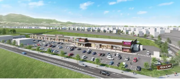 【イオンタウン諫早西部台】キッチンカーでの出店が可能なショッピングセンター内の駐車場1台分利用可能のイベントスペース