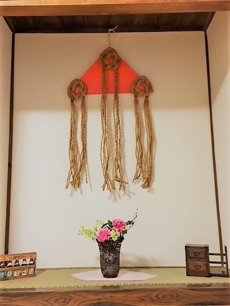 町家の床の間：オブジェ