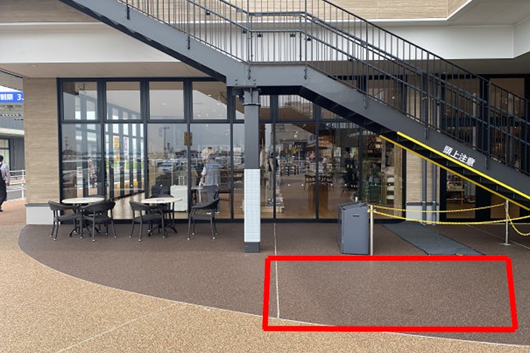 【イオンタウン旭】キッチンカーに最適な地域密着型のショッピングモール内お客様駐車場付近のキッチンカースペースCの画像1