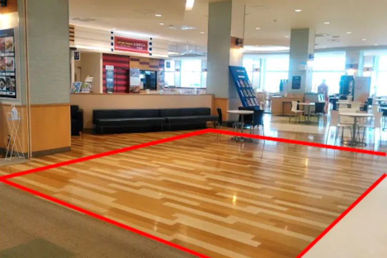 【イオンモール銚子*】フードコート PALO前の画像1