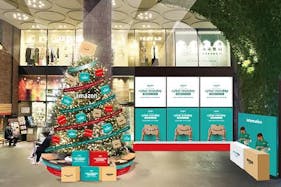 【渋谷モディ】1階 店頭プラザ【プロモーション】渋谷駅徒歩2分でトラフィック抜群のスペース。合わせて外壁ビジョン・サイネージの活用もおすすめ