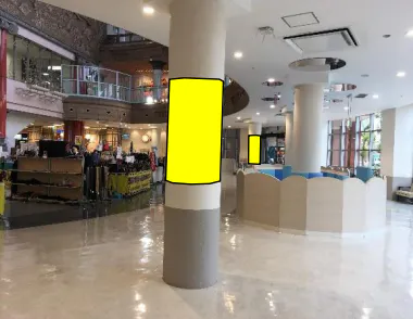 【イオン明石ショッピングセンター*】2番街　柱巻きポスター