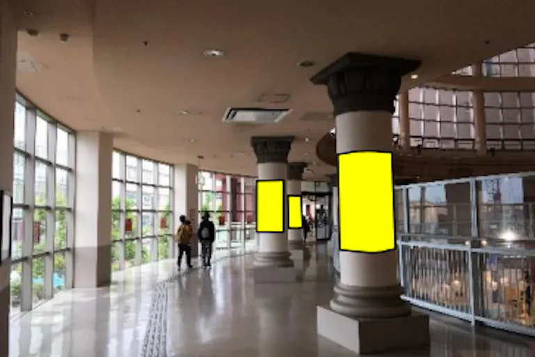 【イオン明石ショッピングセンター*】2番街 柱巻きポスターの画像1