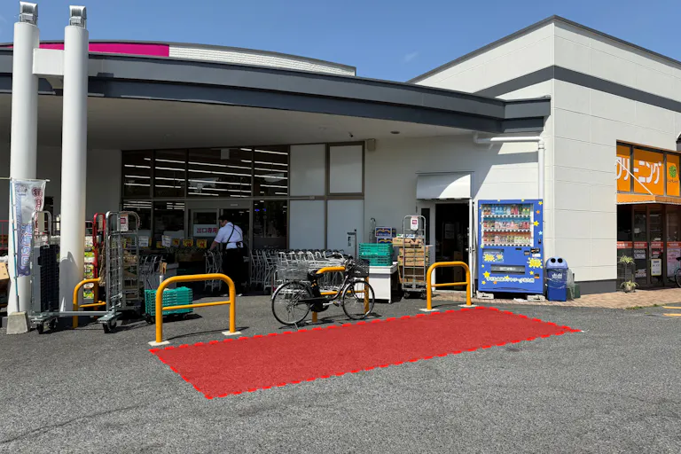 【ゆめマート 香月西】屋外駐車場前 キッチンカーや販促プロモーションにおすすめな催事イベントスペースの画像1