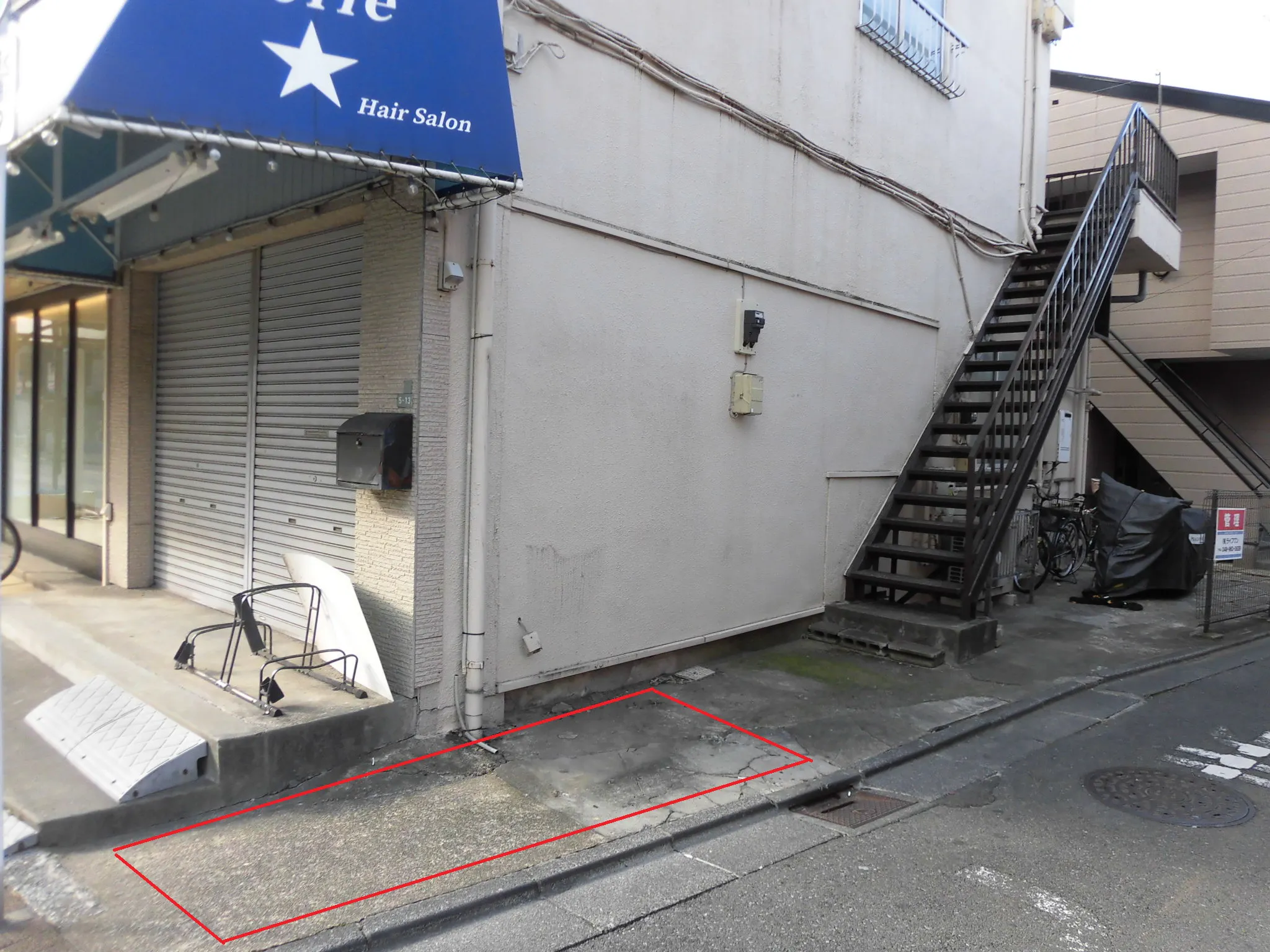 【大師前駅9分|西新井駅15分】住宅街の生活導線に面した屋外スペース|物販・食品販売OK