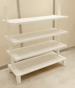 H135×W117×D50　四段棚