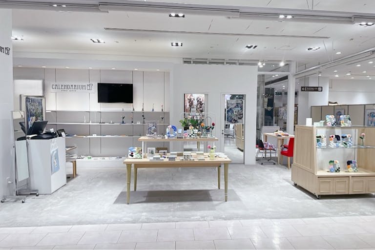 什器付きの区画です