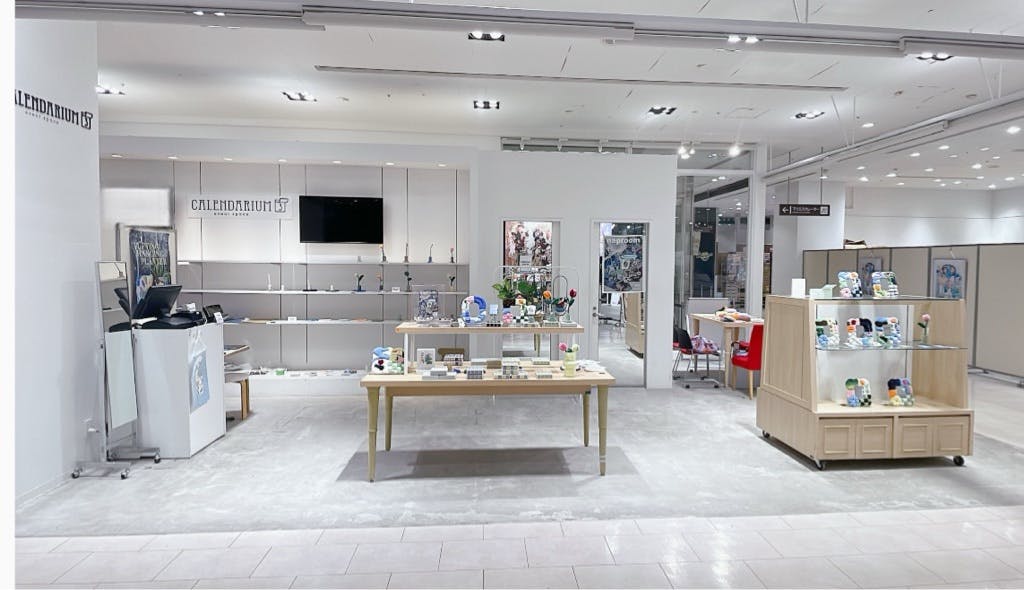 【新宿マルイアネックス】2階 カレンダリウムD01【食物販・物販】エスカレーター横、サイネージ、フィッティングルーム、什器完備の画像