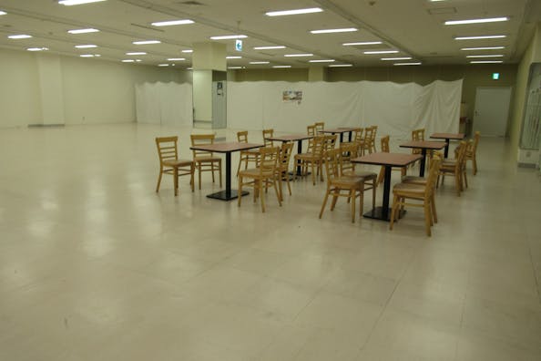 【イオン新潟西店】各種プロモーションや物販、食物販のポップアップストアに最適な3F アリス前スペース