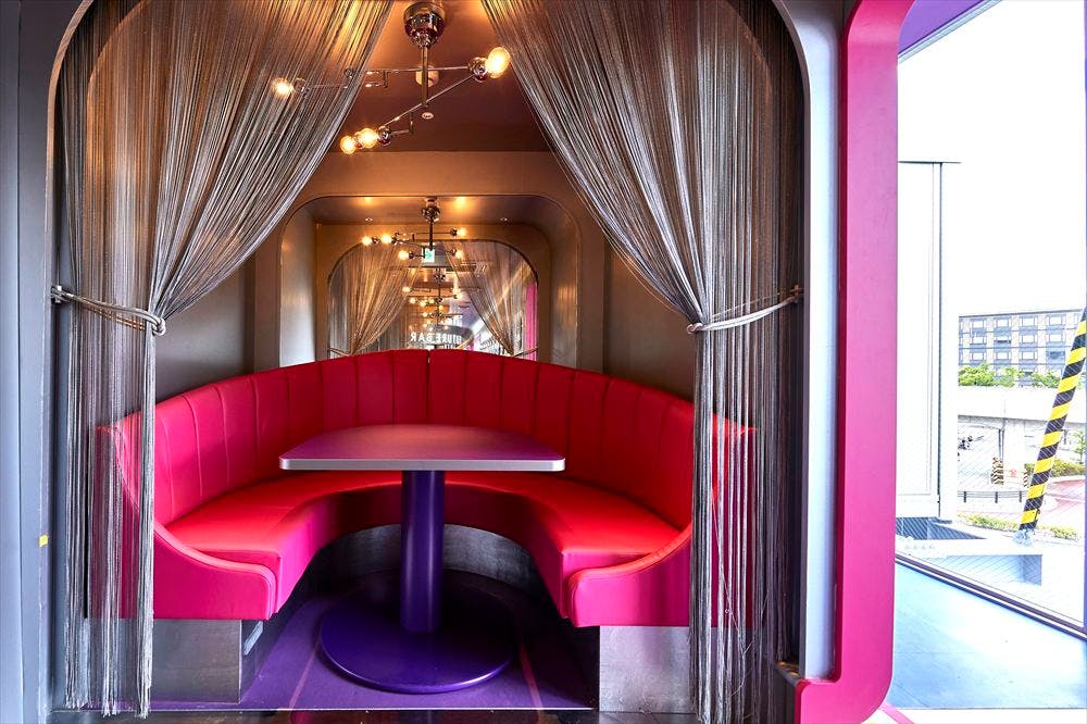 【梅小路京都西駅1分】伝統と未来が交差する列車型レストラン「FUTURE TRAIN KYOTO DINER & CAFE」内のスペース