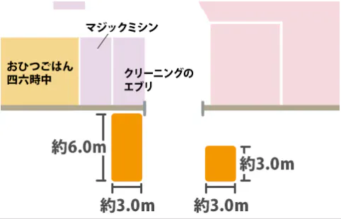 【イオンモール浜松市野*】屋外スペースA(専門店東入口)