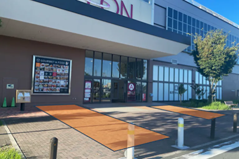 【イオンモール浜松市野*】屋外スペースA(専門店東入口)の画像1