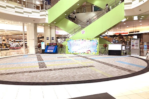 【イオンモール高の原】各種プロモーションや物販に最適な2F 平安コートイベントスペース