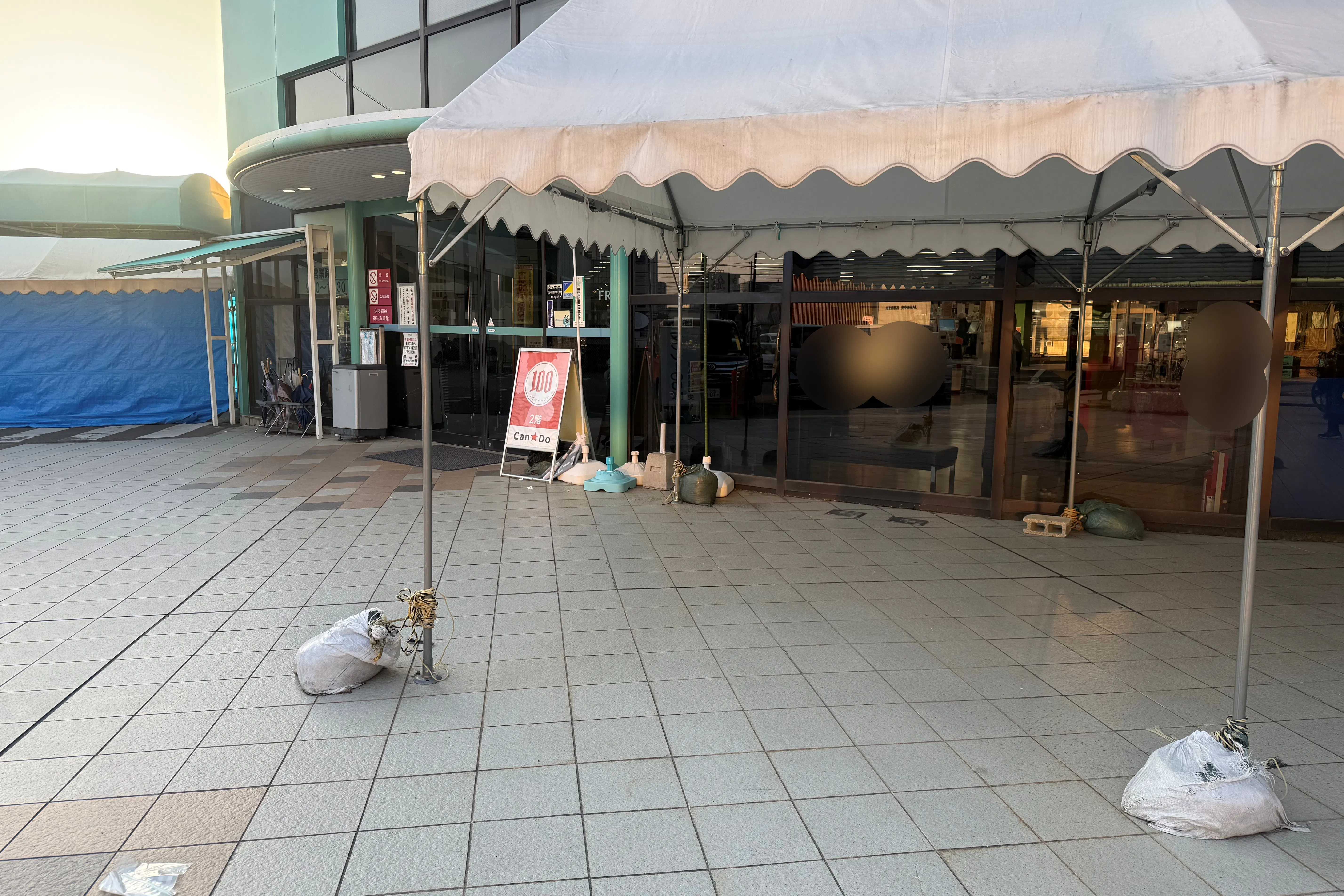 【Aコープ高蔵寺店】食物販や販促イベントに最適な屋外スペース②