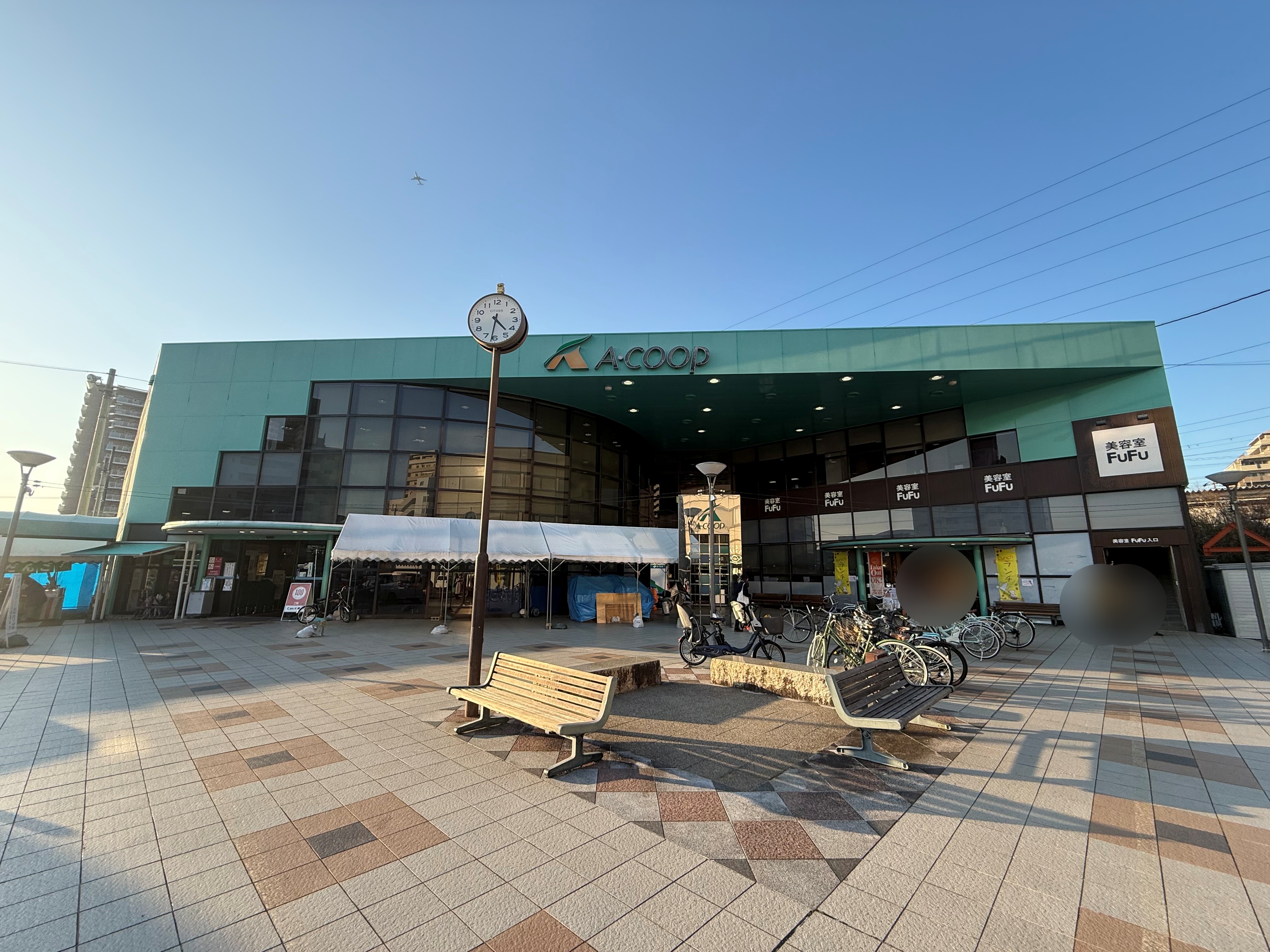 【Aコープ高蔵寺店】食物販や販促イベントに最適な屋外スペース②