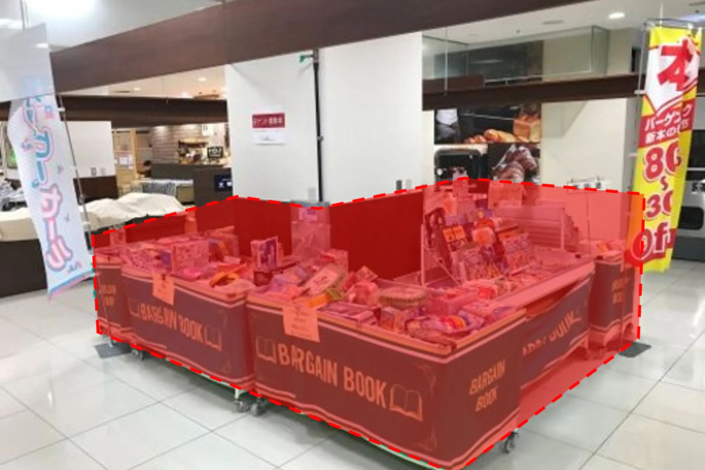 【西友 新長田店】催事場② ポップアップストア(物販、食物販)やプロモーション用途に最適なスーパー店内催事イベントスペース