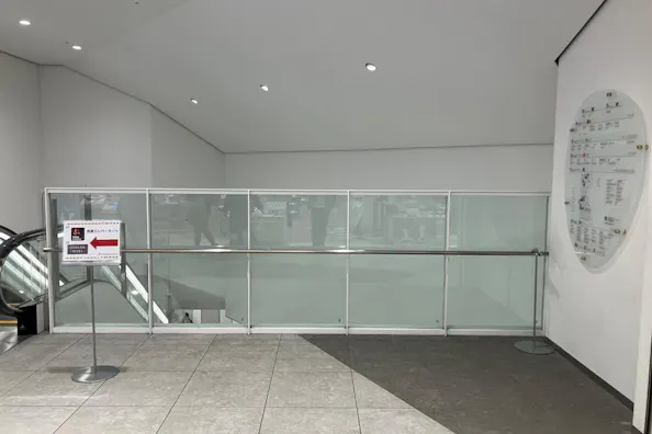 【COCONO SUSUKINO】「1階」物販のポップアップに最適な、メイン入口近くの通行量が多いエスカレーター横イベントスペース