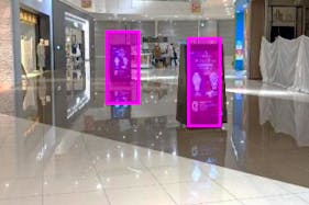 【イオンモール名古屋茶屋】モール内広告 サイネージ