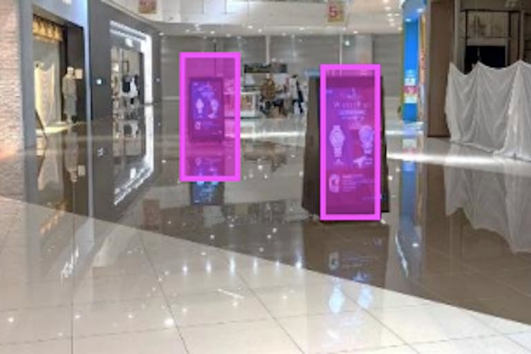 【イオンモール名古屋茶屋】モール内広告 サイネージの画像1