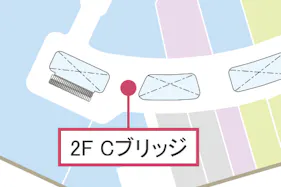 【イオンモール八幡東】2FCブリッジ